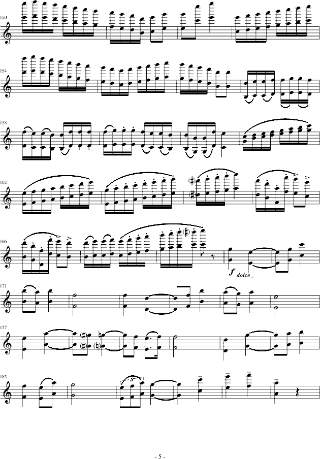 莫扎特主题炫技变奏曲（小提琴版）
