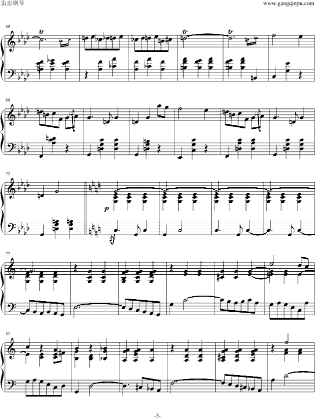 肖邦圆舞曲Op643