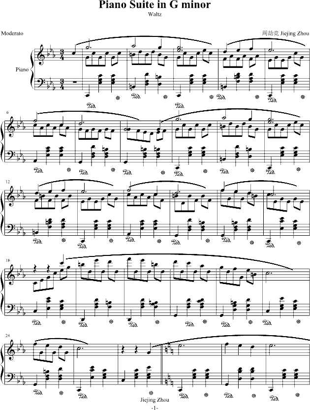 G小调圆舞曲