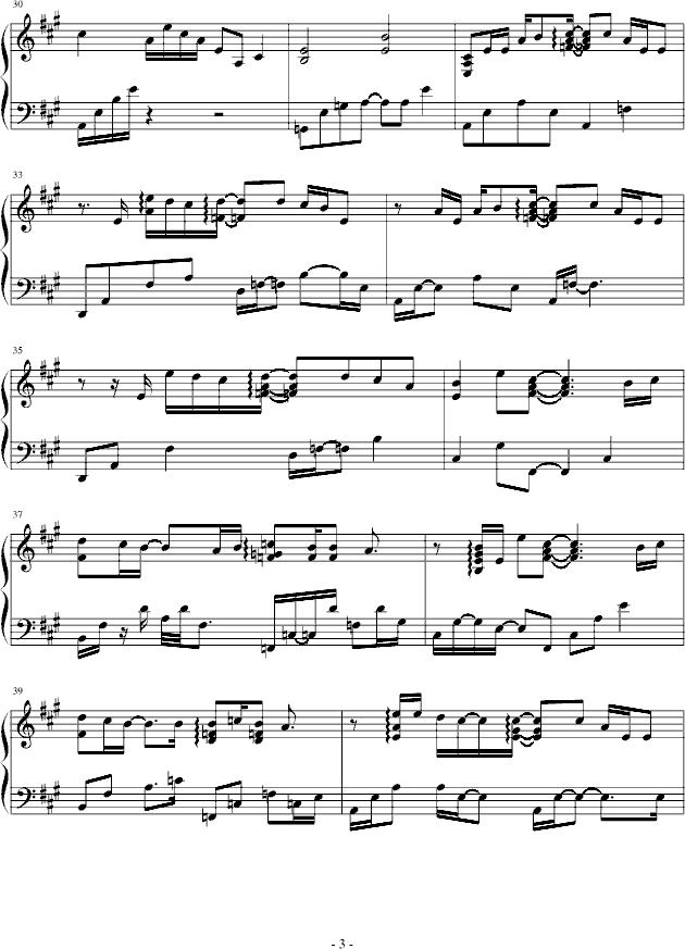 One more time, One more chance PIANO ver.
