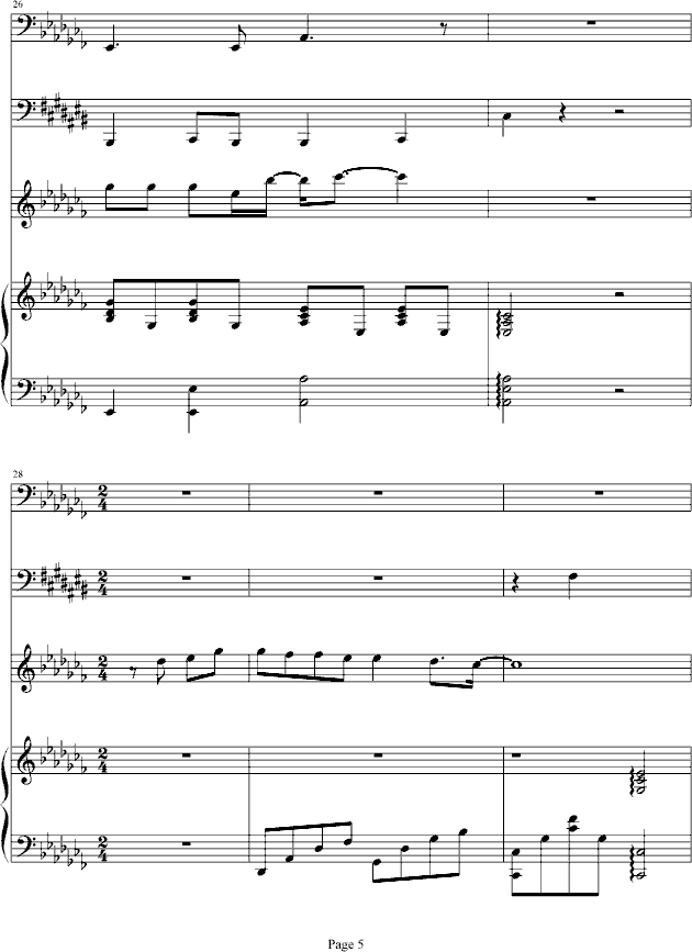 我该怎么说(编曲)