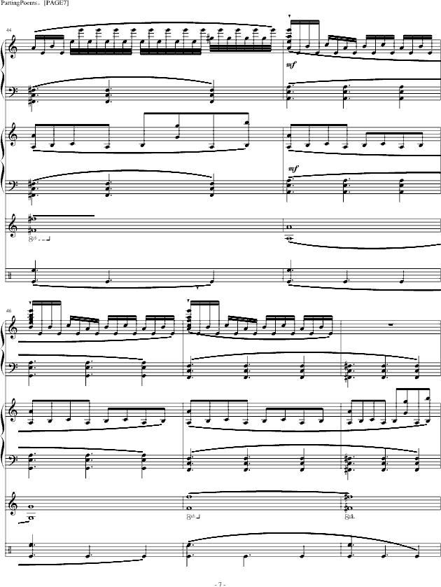 PartingPoems-离别之诗