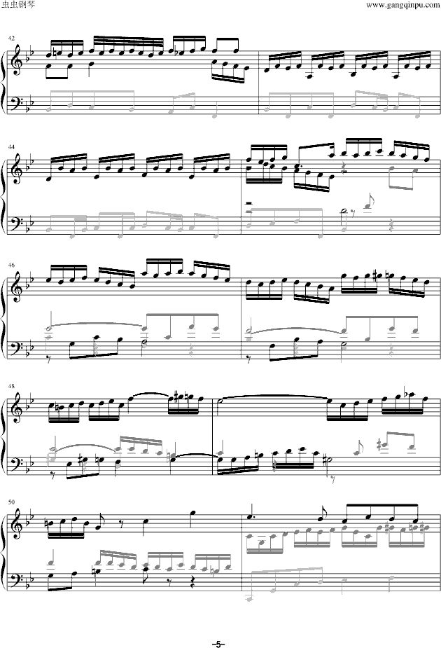 BWV578 Littlle Fugue