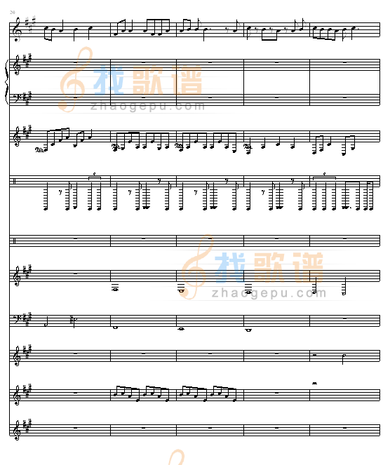 断了的弦-（总谱版）-周杰伦