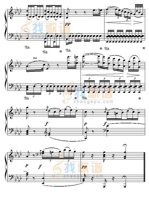 悲怆奏鸣曲第二乐章