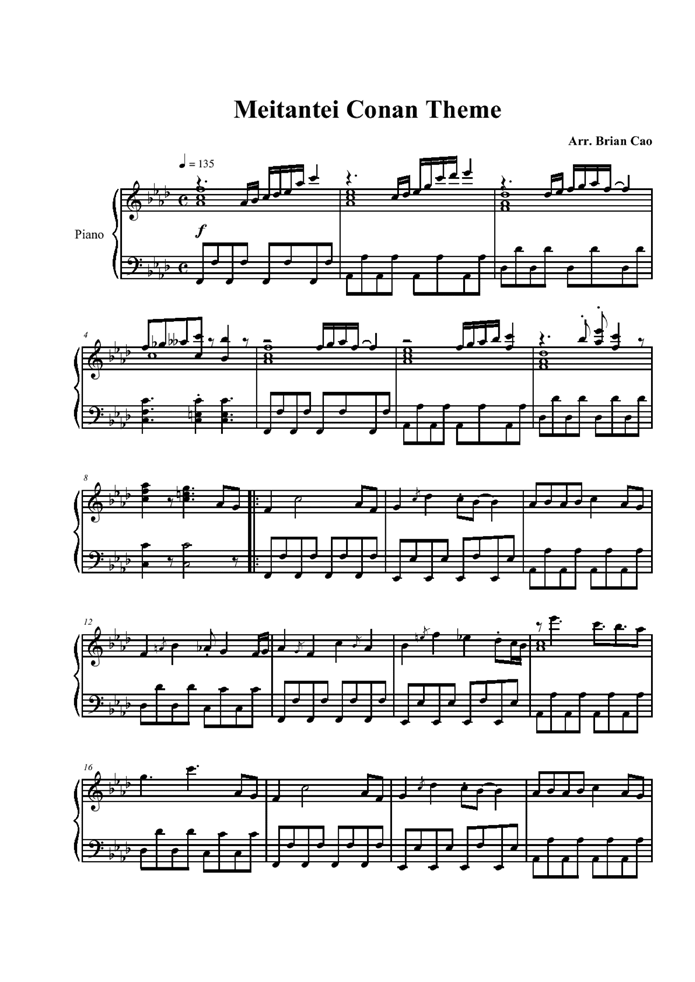 Meitantei Conan Theme