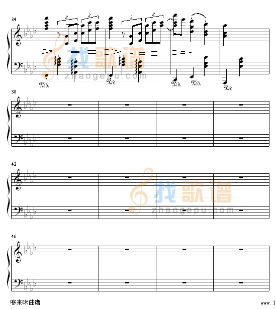 降A大调圆舞曲-勃拉姆斯