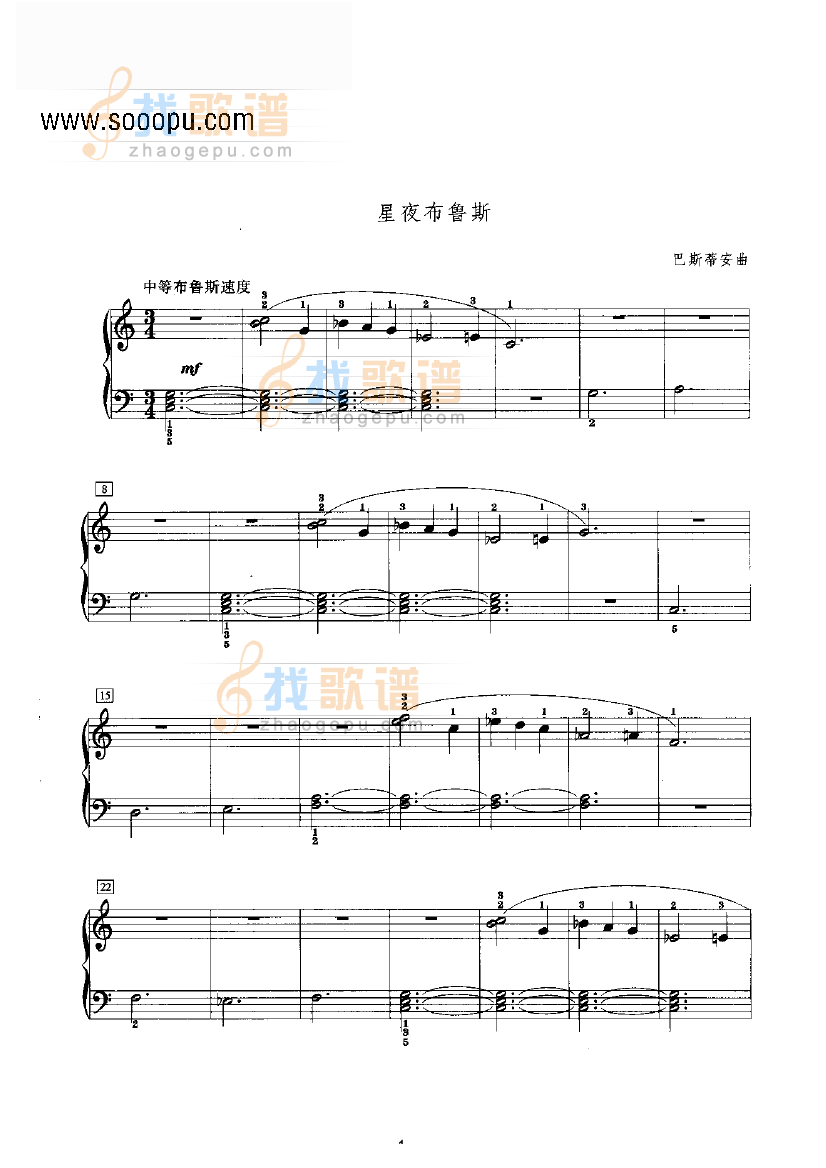 星夜布鲁斯