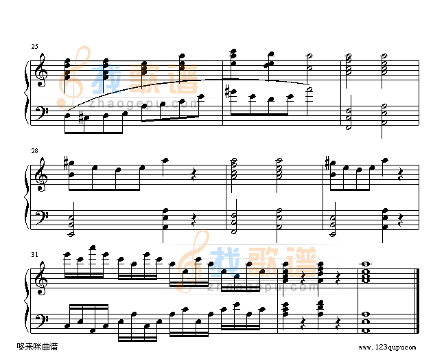 恭喜恭喜-世界名曲