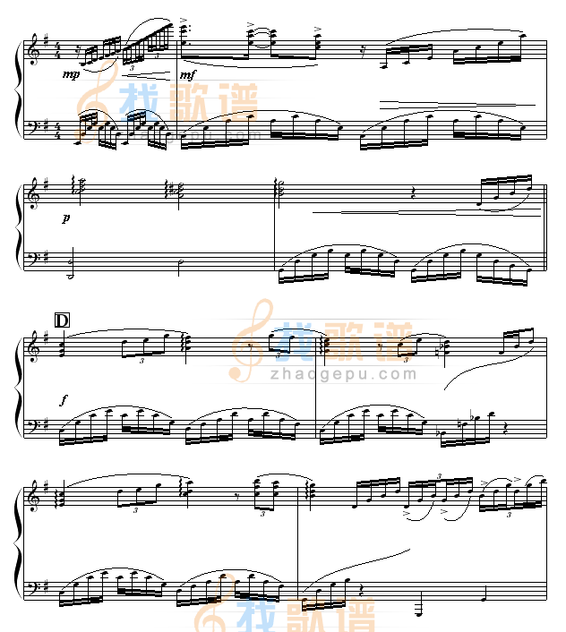 奔放的旋律