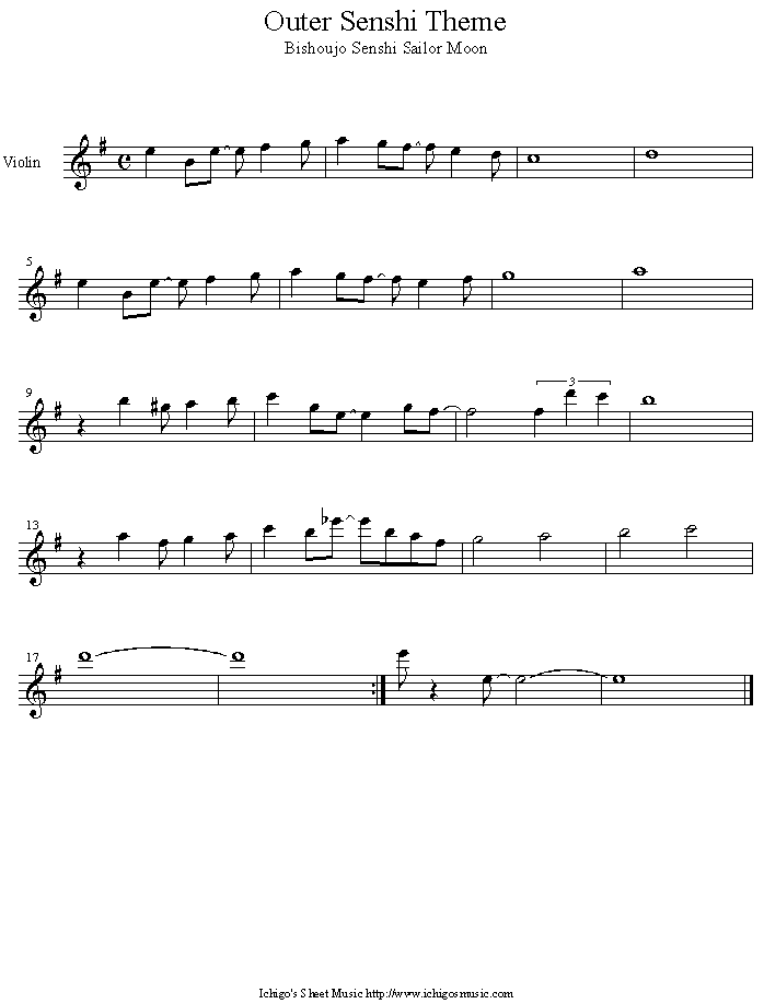 outer senshi theme
