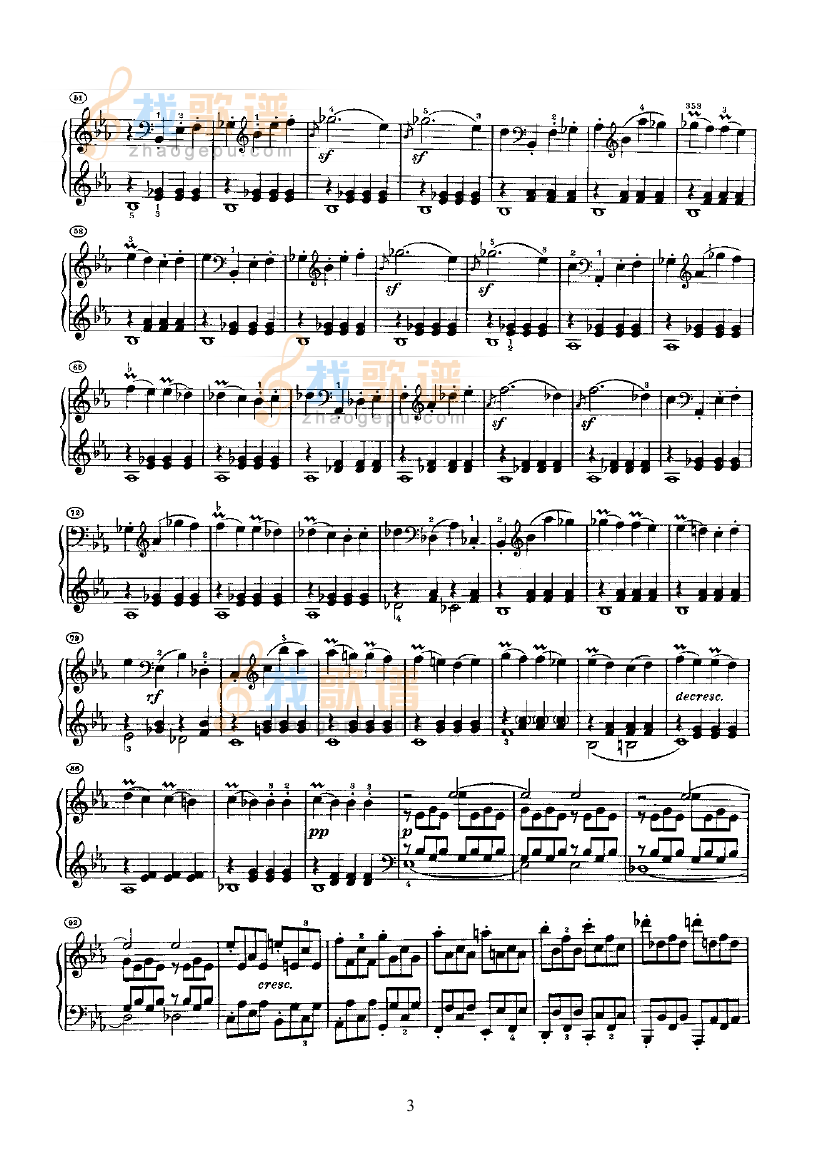 奏鸣曲(Opus13)