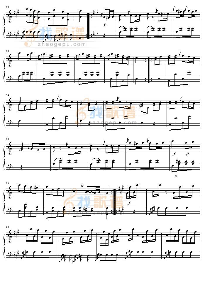 土耳其进行曲-（原版）