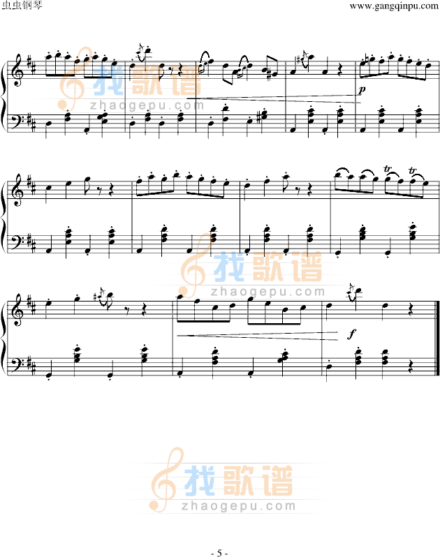 加沃特舞曲-完整版