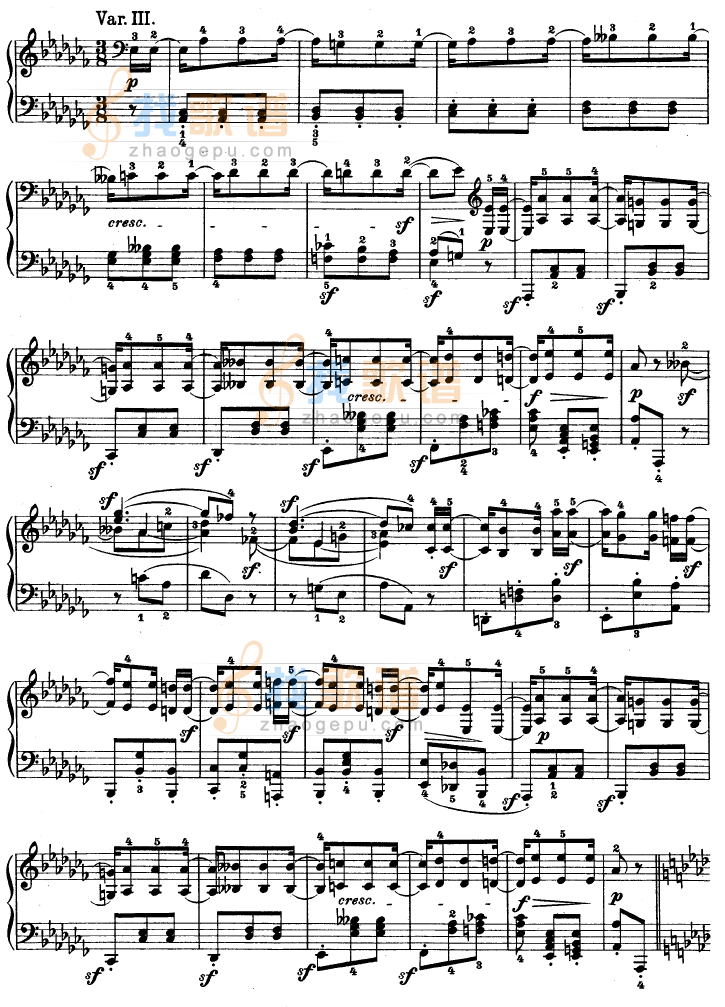 第十二钢琴奏鸣曲-（Op.26）