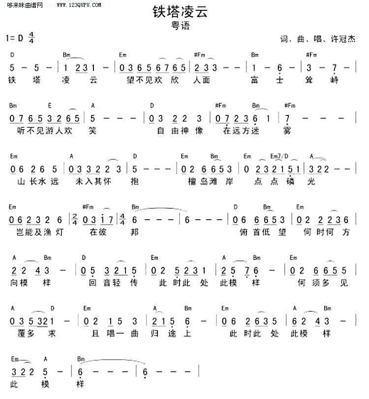 铁塔凌云—许冠杰
