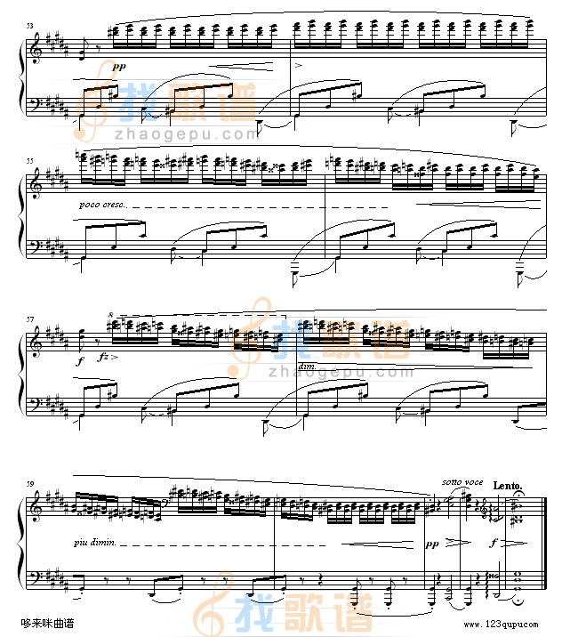 练习曲OP25No6-肖邦