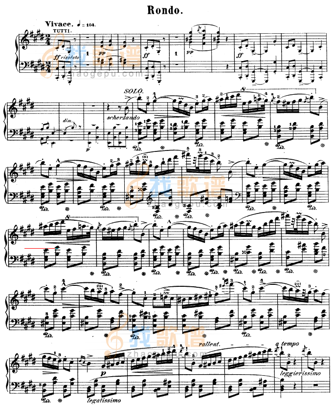 钢琴第一协奏曲 op.11-3