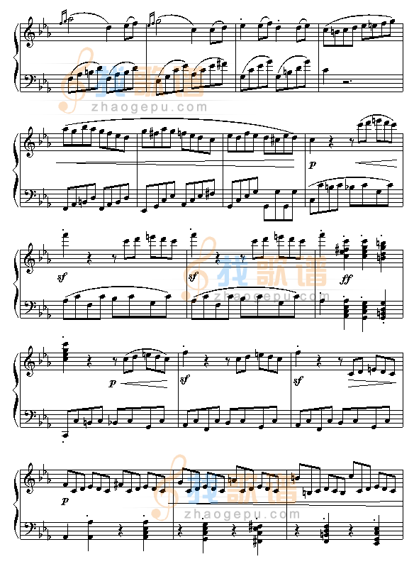 悲怆奏鸣曲第三乐章