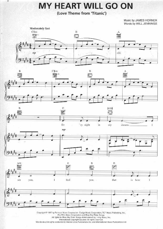 My Heart Will Go On－铁达尼号（影视）[完整版]