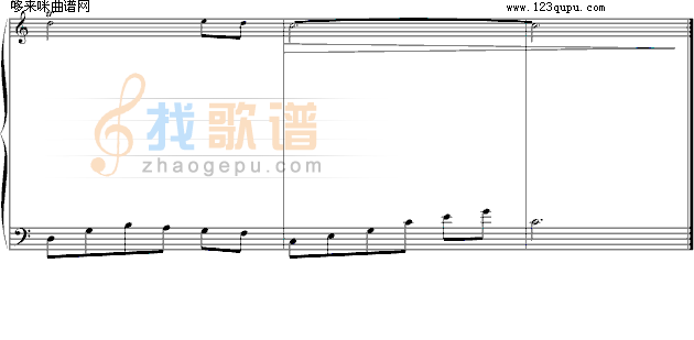 生日烛光-会弹一点钢琴