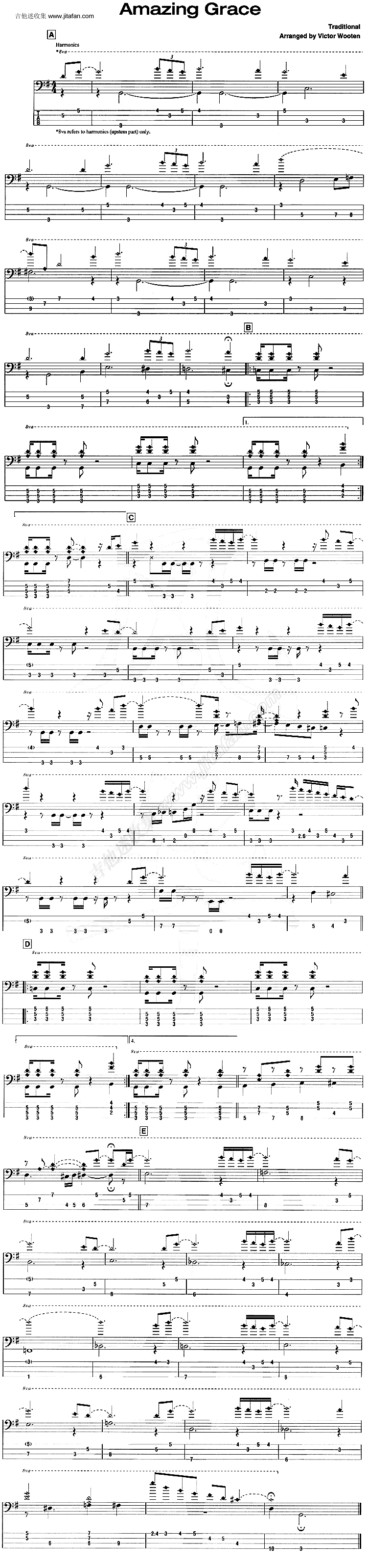 AMAZING GRACE-Victor Wooten