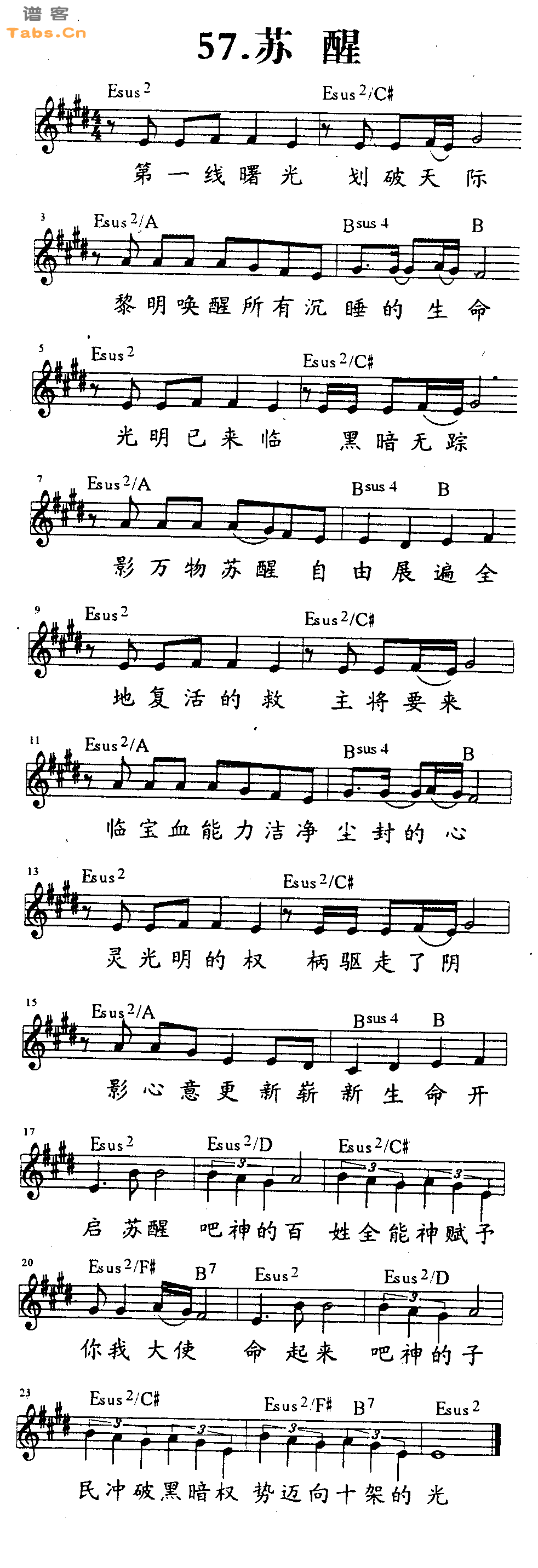苏醒 	