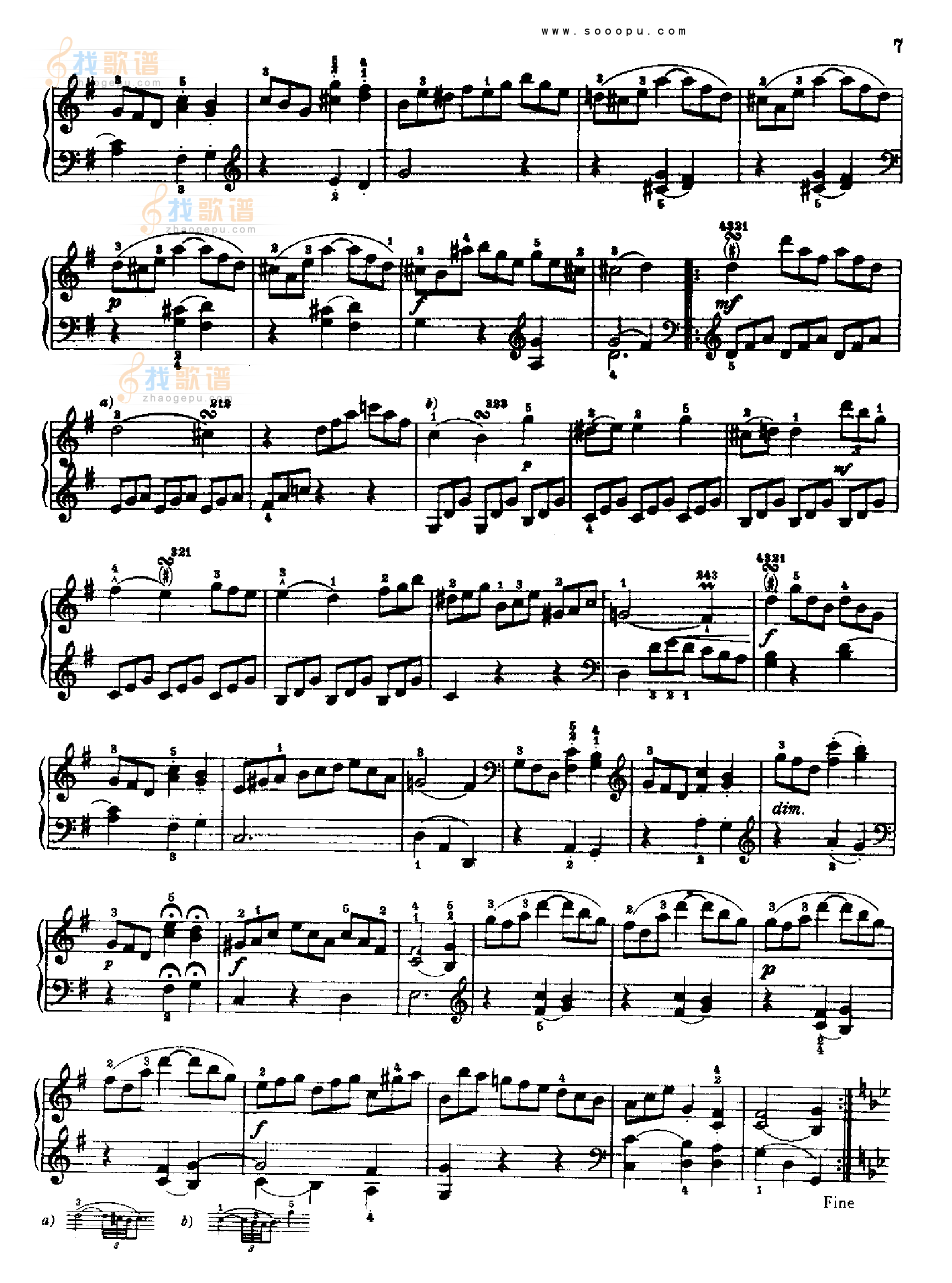 奏鸣曲一1776年出版