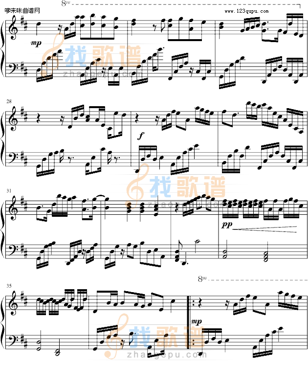 卡农-唯美浪漫版-帕格尼尼