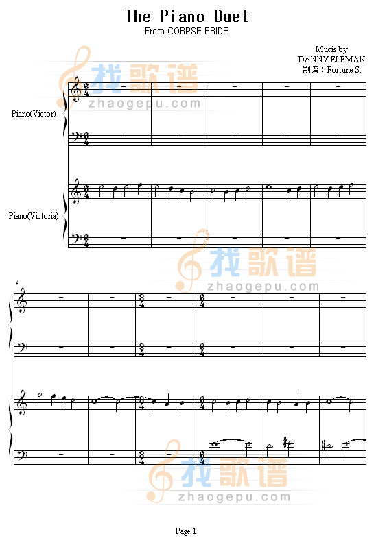 The Piano Duet（四手联弹）