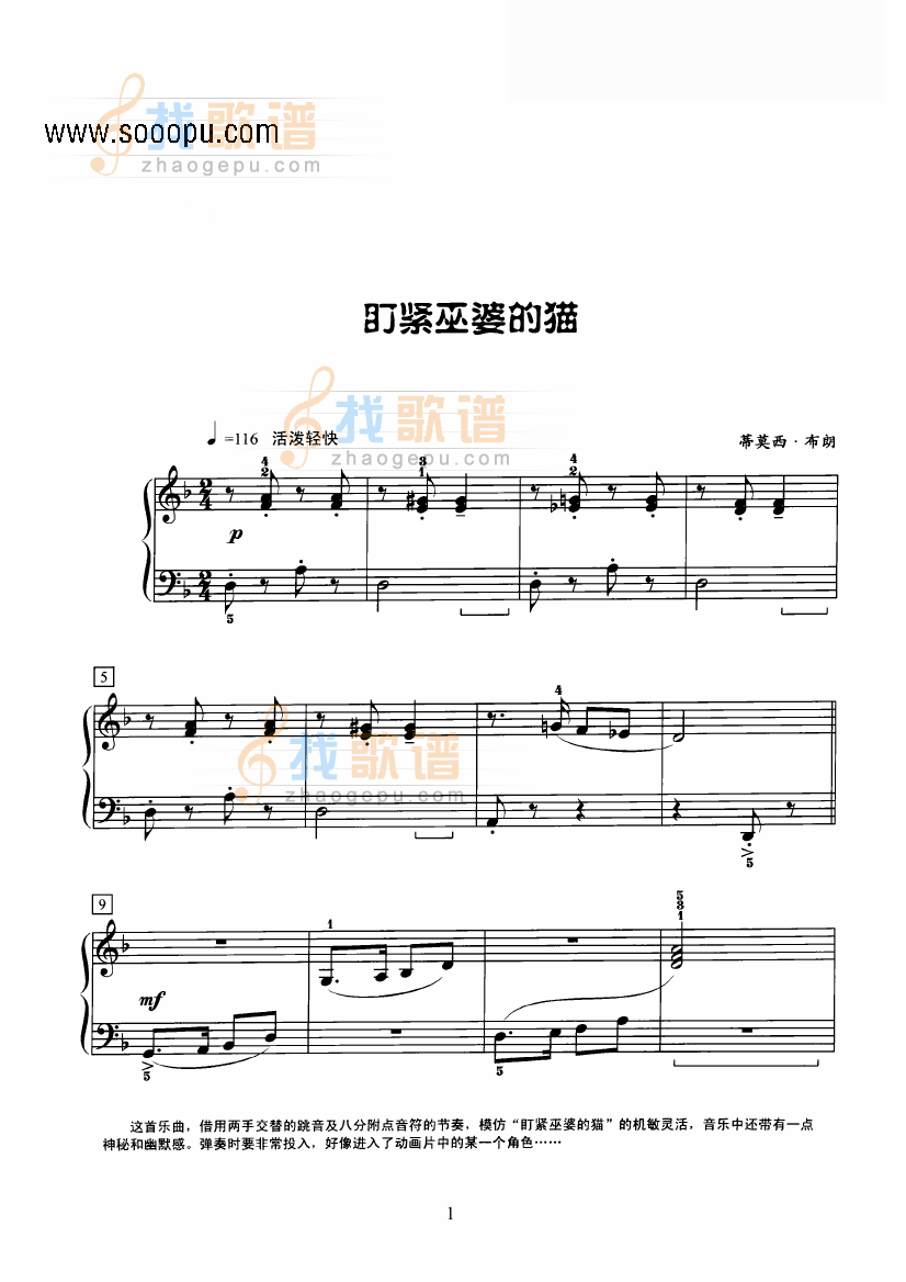 紧盯巫婆的猫