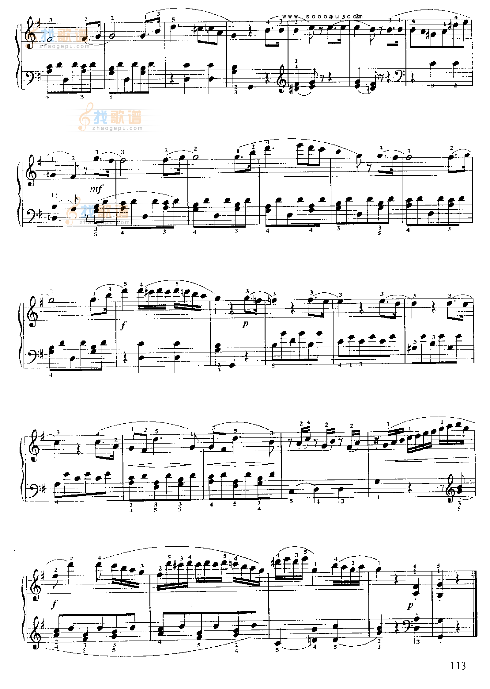 小奏鸣曲(Op.49 No.2)