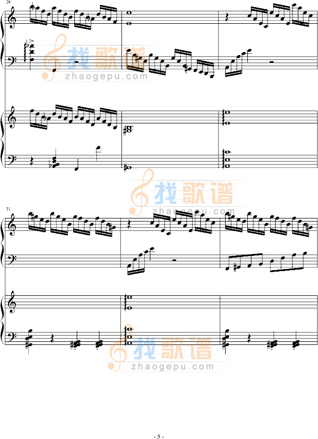 C大调双钢琴练习曲