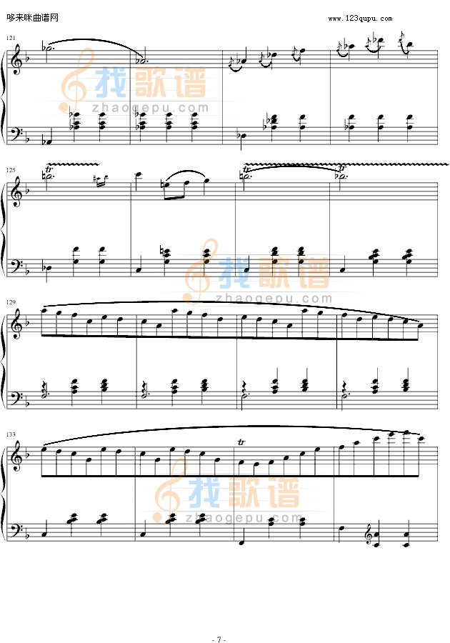 华丽的圆舞曲第三首（小猫圆舞曲）-肖邦