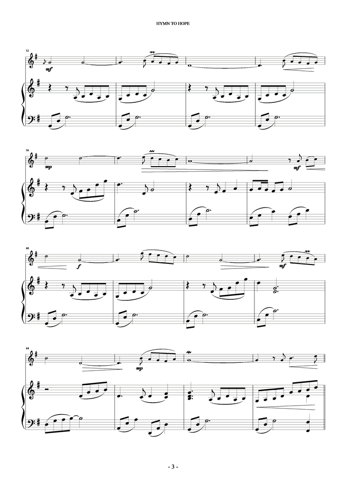 Hymn To Hope