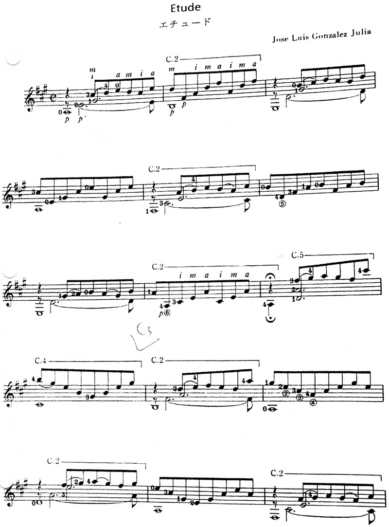 etude