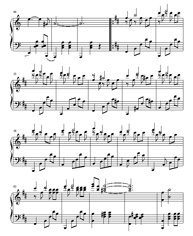 三拍子舞曲——华丽的幻想