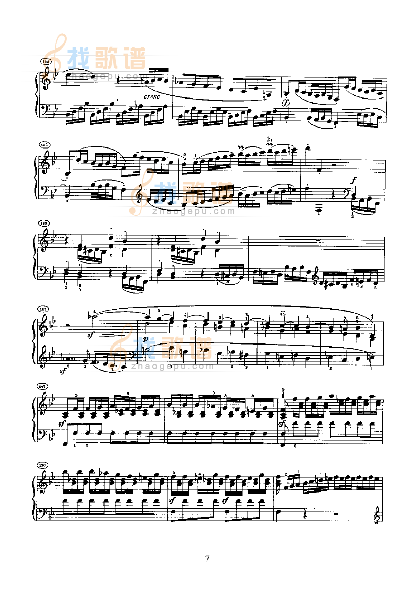 奏鸣曲(Opus22)