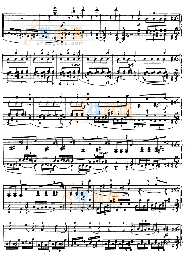 第十六钢琴奏鸣曲-（Op.31 No.1）