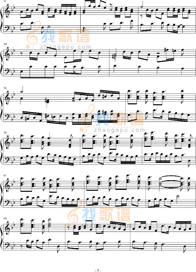 高达SEED主题曲曾经和你在一起复调钢琴版
