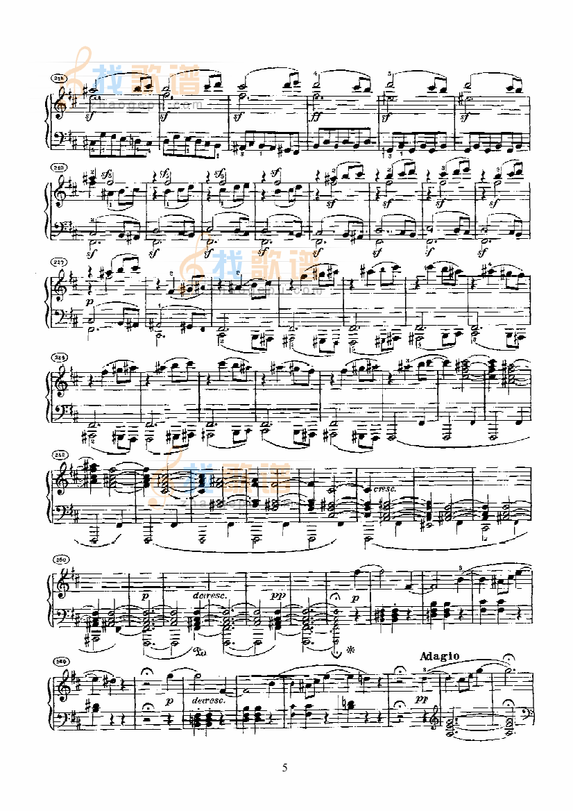 奏鸣曲(Opus28)
