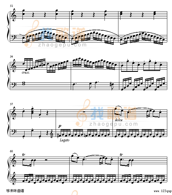 奏鸣曲 Sonatas K545-莫扎特