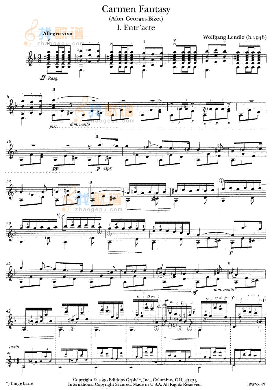 carmen fantasy