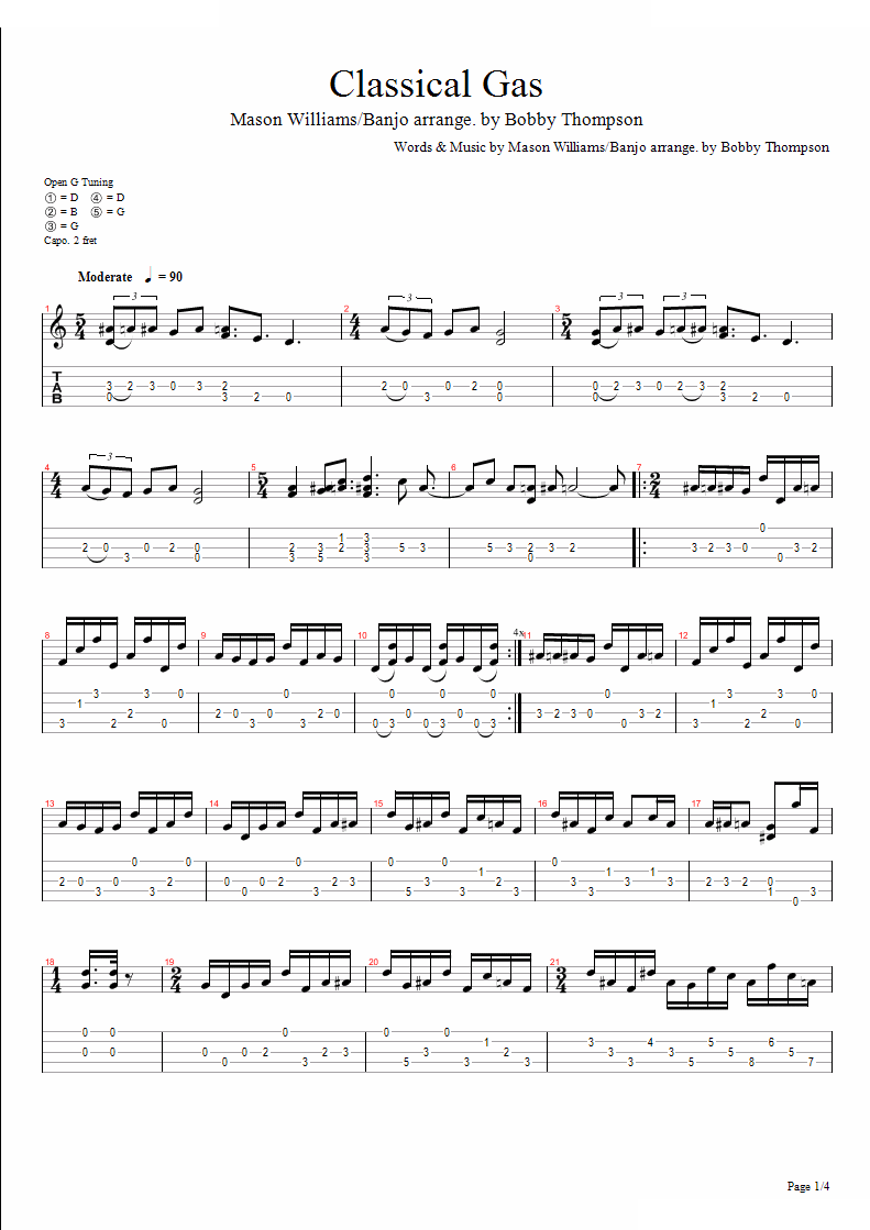 Classical Gas