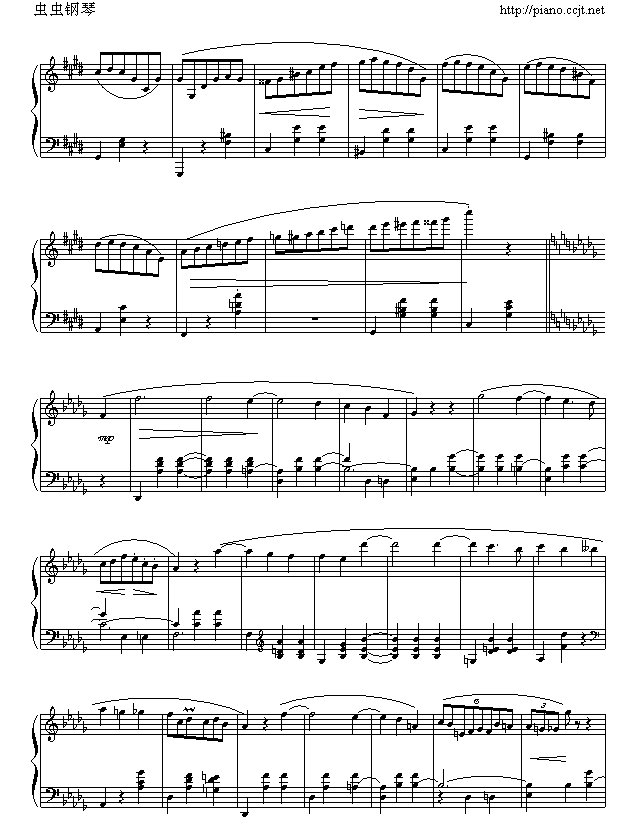升C小调圆舞曲