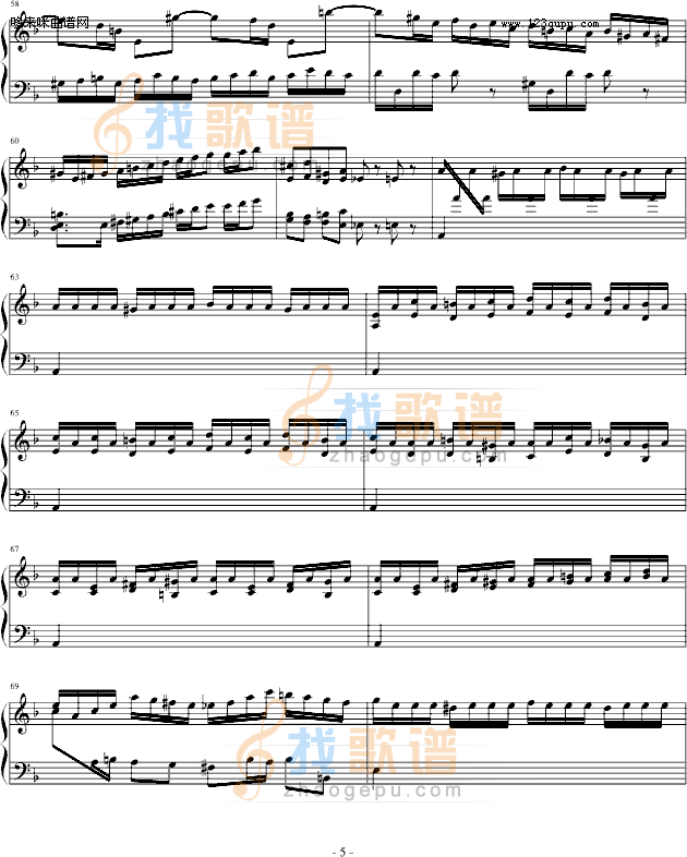 巴赫第一键盘（钢琴）乐协奏曲（第一乐章）-巴赫