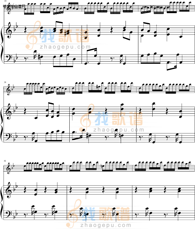 四季·夏-（小提琴/钢琴）-维瓦尔第