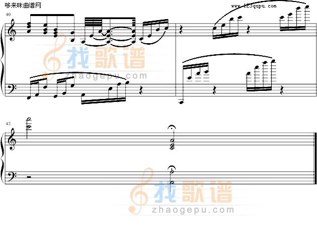 动画片橙路原声钢琴曲Missing-动漫影视