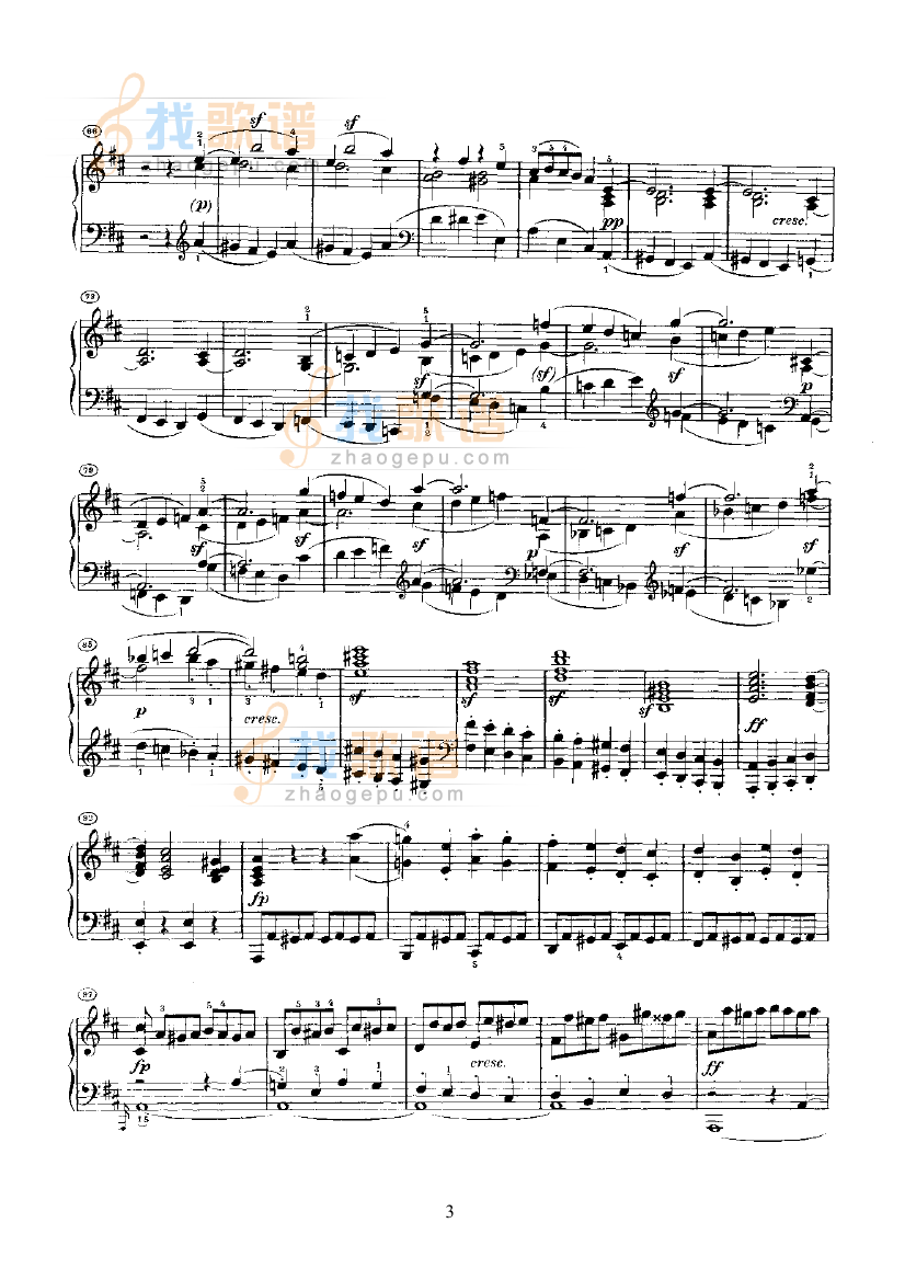 奏鸣曲(Opus10 Nr.3)