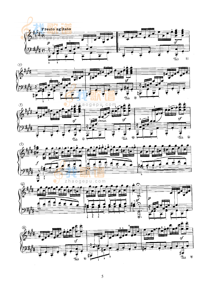 奏鸣曲(Opus27 Nr.2)